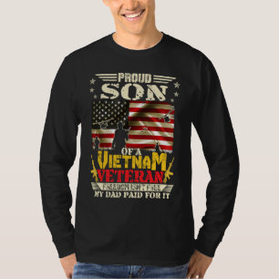 Camiseta La libertad no es hijo orgulloso de un veterano vi