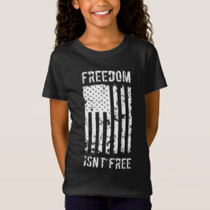Camiseta La libertad no es la bandera Patriótica Americana