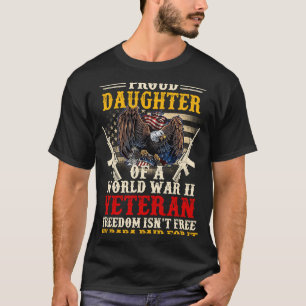 Camiseta La libertad no es la hija orgullosa de un veterano