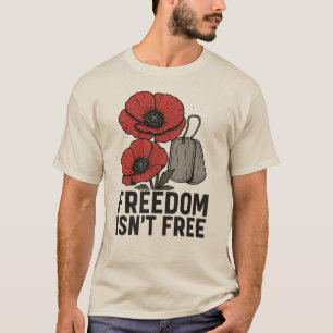 Camiseta La libertad no es libre - Memorial tributo a la ad
