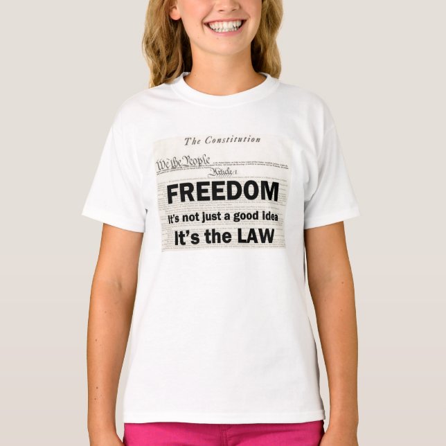 Camiseta La libertad no es sólo una buena idea (Anverso)