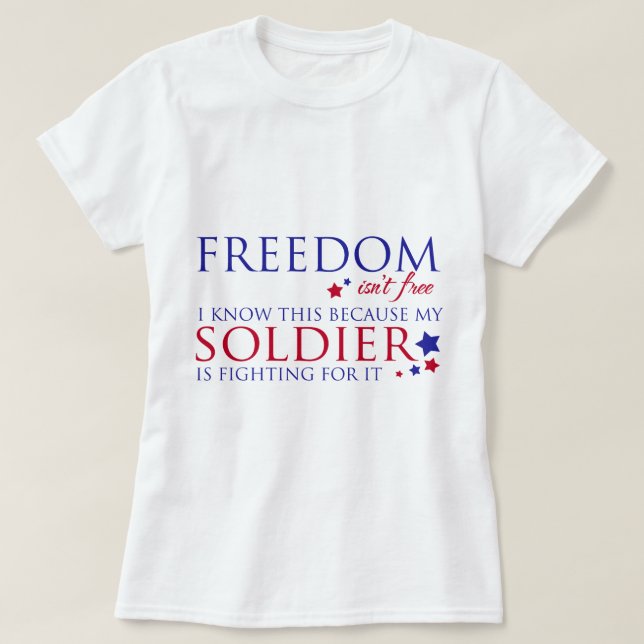 Camiseta La libertad no está libre (Diseño del anverso)