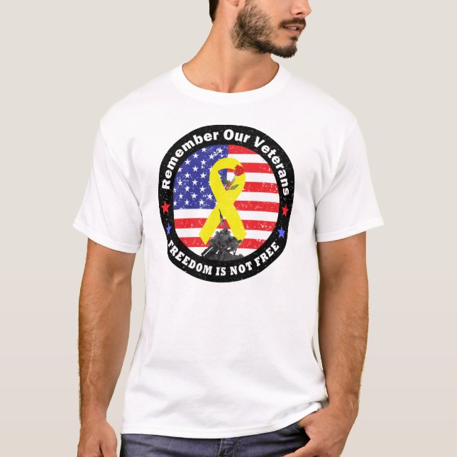 CAMISETA LA LIBERTAD NO ESTÁ LIBRE (Anverso)