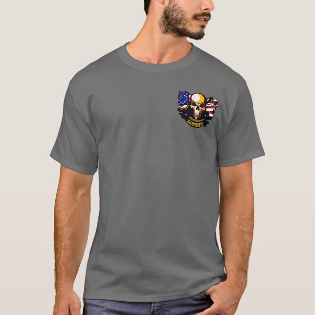 Camiseta La libertad no está libre (Anverso)