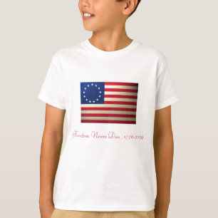 Camiseta La libertad nunca muere… 1776-2009