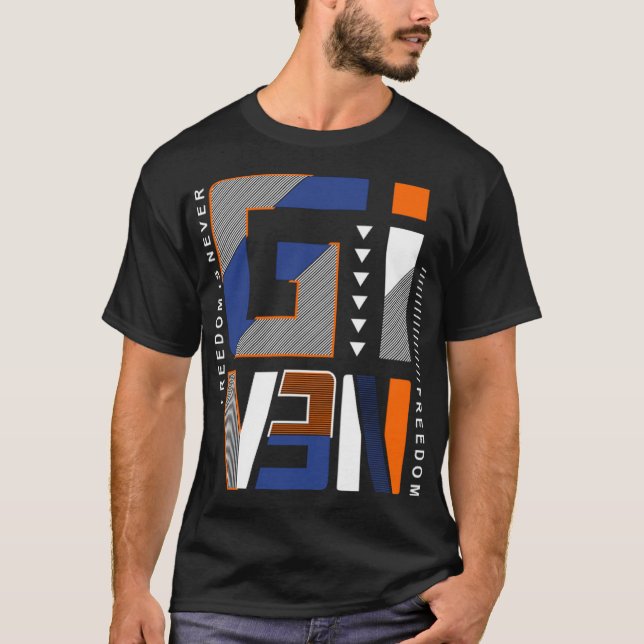 Camiseta La libertad nunca se da (Anverso)