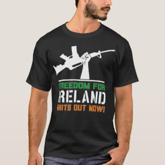 Camiseta La libertad para Irlanda se respira ahora