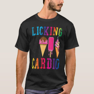 Camiseta La Licencia De Cono De Helado Es Mi Cardio