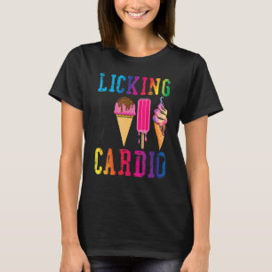 Camiseta La Licencia De Cono De Helado Es Mi Cardio