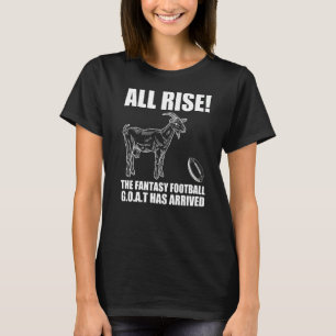 Camiseta La Liga de Campeones Fantasía Borrador De Fútbol T