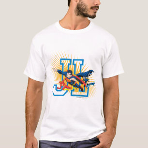 Camiseta La Liga de la Justicia heroe unida