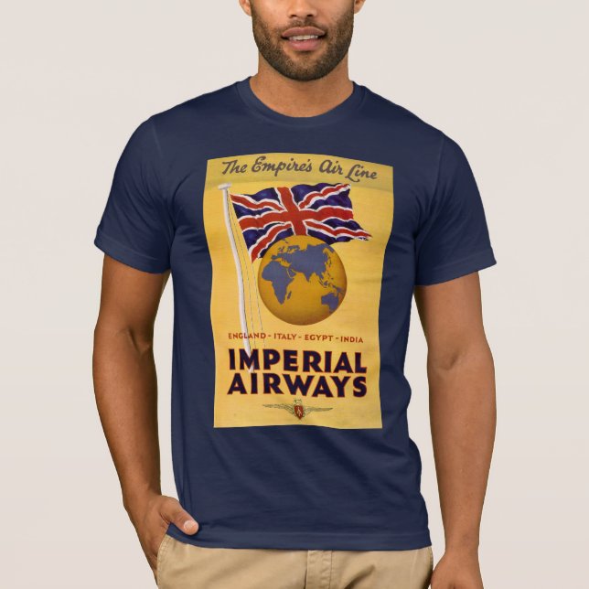 Camiseta La línea aérea del imperio (Anverso)