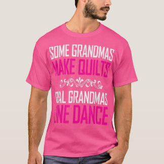 Camiseta La línea de baile de los verdaderos abuelos grande