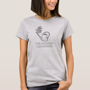 Camiseta La Línea de Regaderas Minimalistas para el Jardín 