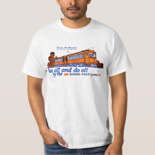 Camiseta La línea rápida servicio de la orilla de la
