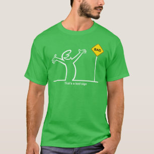 Camiseta La Linea vintage señal mala