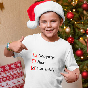 Camiseta La lista traviesa de Santa - Puedo explicar