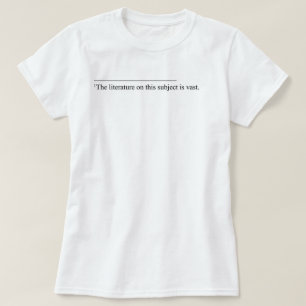 Camiseta La literatura en este tema