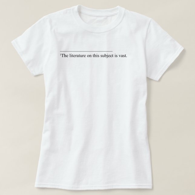 Camiseta La literatura en este tema (Diseño del anverso)