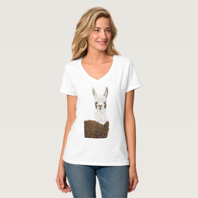 Camiseta La llama de la mamá (Anverso completo)