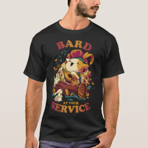 Camiseta La llamada del Bardo - Gamer de gato lindo