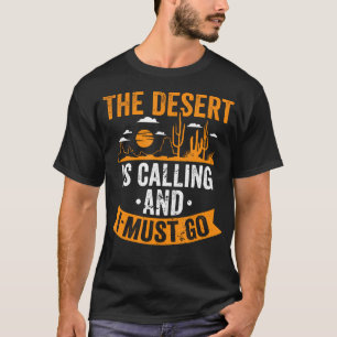 Camiseta La llamada del desierto: campamento de aventuras a