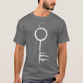 Camiseta La llave infernal regalo chica blanca retro