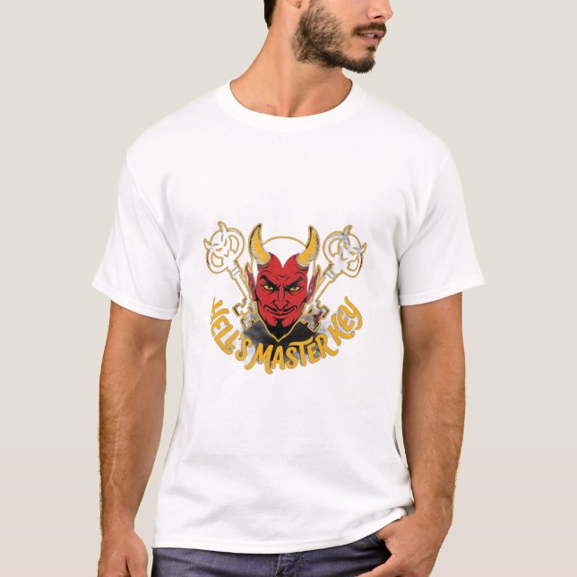 Camiseta La llave maestra del infierno (Anverso)