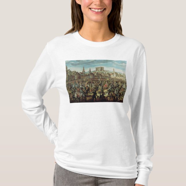 Camiseta La llegada de la emperatriz Maria Teresa de (Anverso)