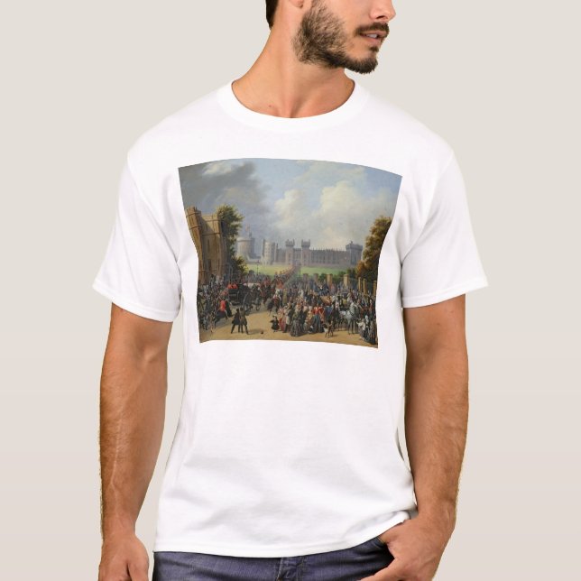 Camiseta La llegada de Louis-Felipe en Windsor (Anverso)
