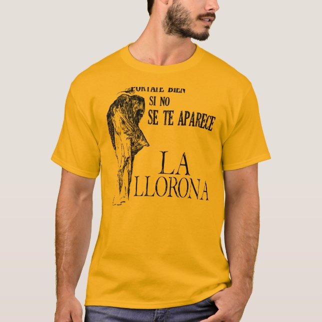 Camiseta La Llorona Español Larga Manga (Anverso)