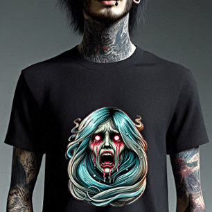 Camiseta La Llorona llorando el espíritu fantasma folklore