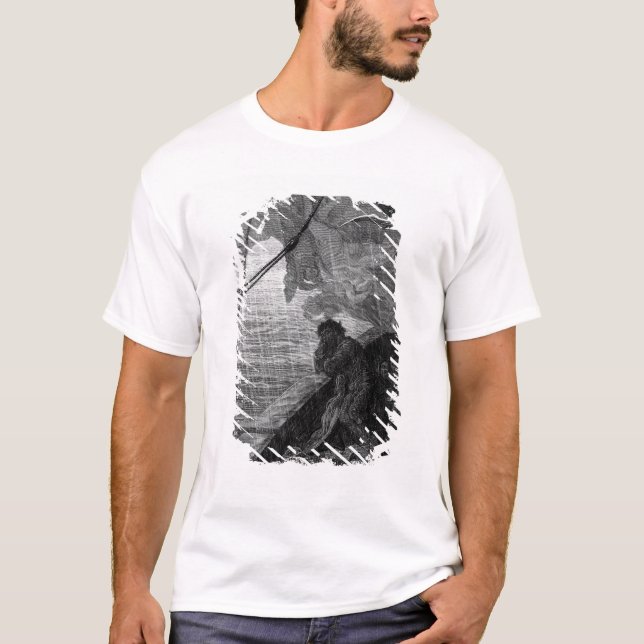 Camiseta La lluvia comienza a caer (Anverso)