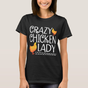 Camiseta La loca dama de pollo