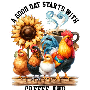 Camiseta La loca dama de pollo