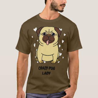 Camiseta La loca dama de pug