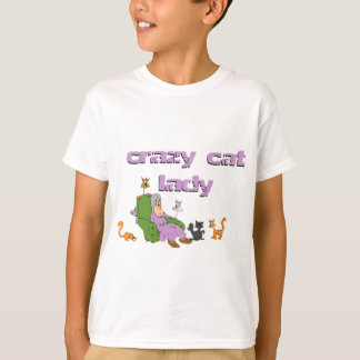 Camiseta La loca dama del gato
