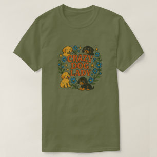 Camiseta La loca dama del perro