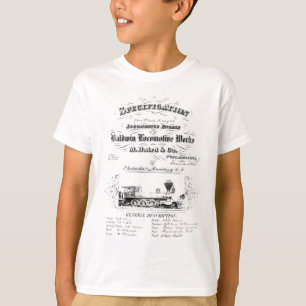 Camiseta La locomotora de Baldwin funciona 1868