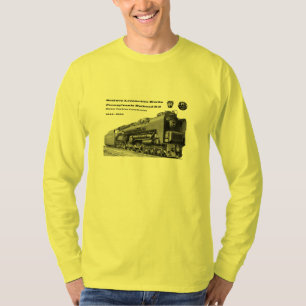 Camiseta La locomotora de Baldwin funciona la turbina de
