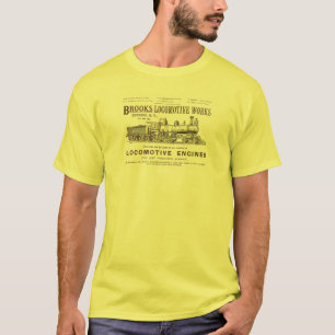Camiseta La locomotora de vapor de los arroyos funciona