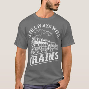 Camiseta La Locomotora Ferroviaria Del Conductor Del Tren T