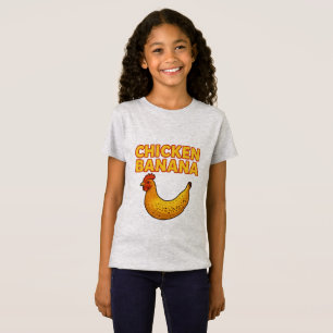 Camiseta La locura de la banana de pollo 🐔 🍌