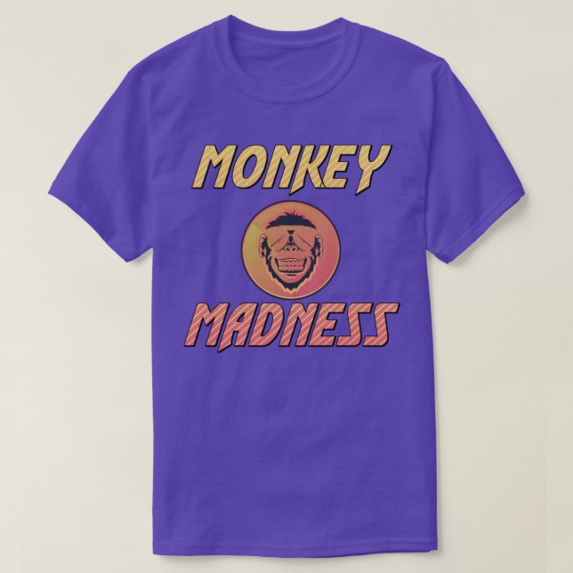 Camiseta La locura de los monos (Diseño del anverso)