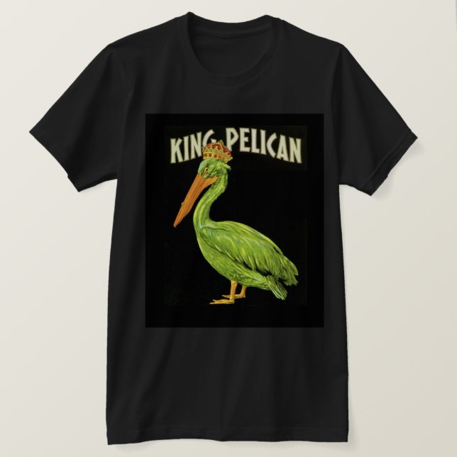 Camiseta La locura del rey Pelican (Anverso del diseño)