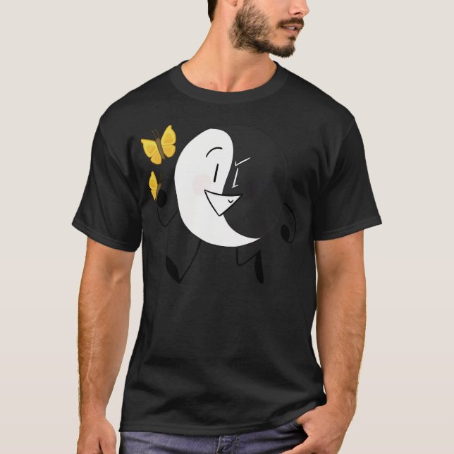 Camiseta La locura inanimada de Yin Yang (Anverso)