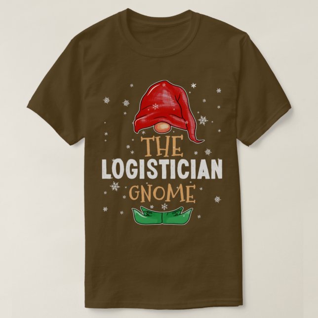 Camiseta La logística de la familia Gnome coincide con los  (Diseño del anverso)