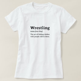 Camiseta La lucha contra la divertida definición de diccion