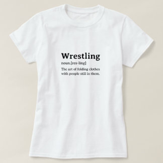 Camiseta La lucha contra la divertida definición de diccion