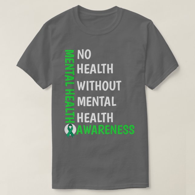 Camiseta La lucha contra la salud mental contra el estigma (Diseño del anverso)
